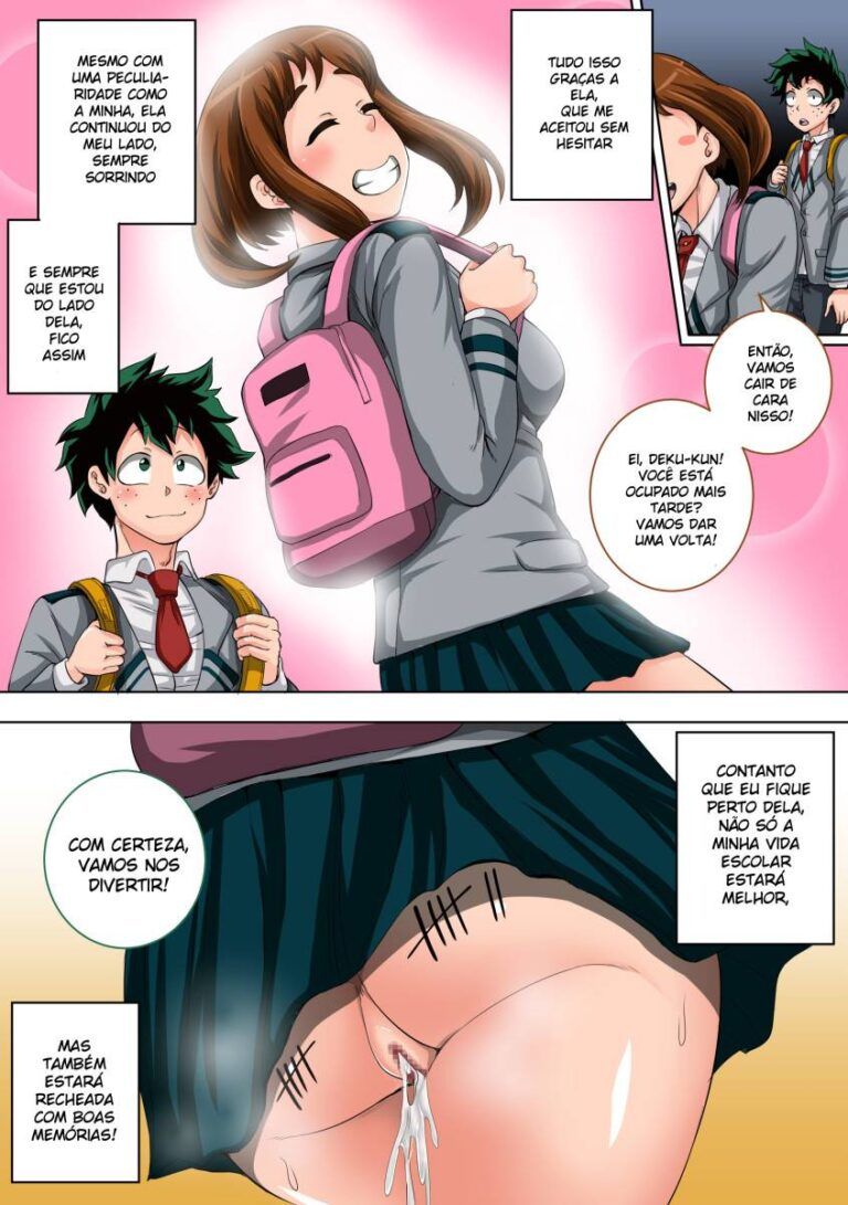 Boku No Hero Porno Midoriya Se Deliciando Da Buceta Da Uraraka Hq Hentai